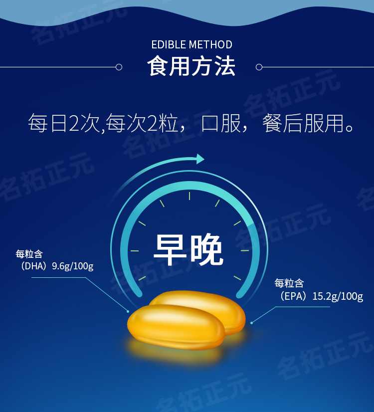 鱼油微E软胶囊-三瓶装 